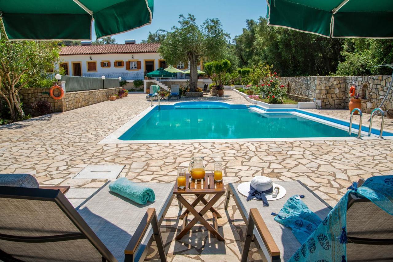 Livadi Studios With Pool Lakka  Exterior photo