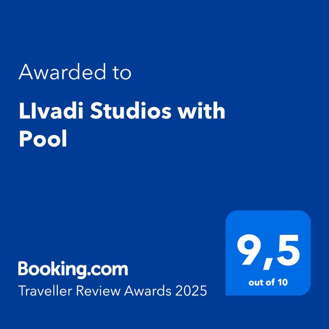 Livadi Studios With Pool Lakka  Exterior photo